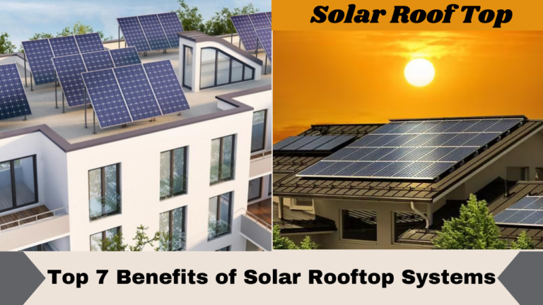 Top 7 benefits of Solar rooftop Systems